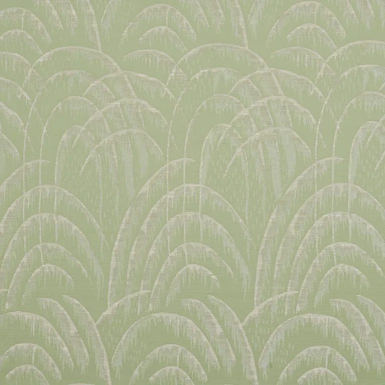 Schumacher 83161 Voussoir Moderne Celadon fabric swatch