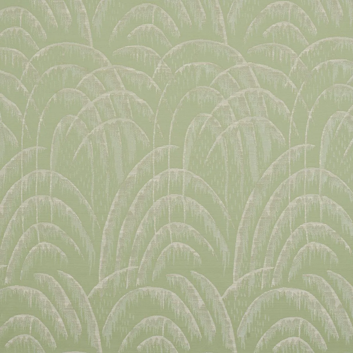 Schumacher 83161 Voussoir Moderne Celadon fabric swatch