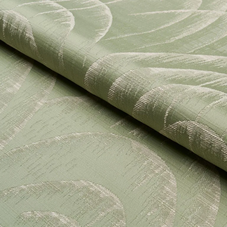 Schumacher 83161 Voussoir Moderne Celadon fabric swatch
