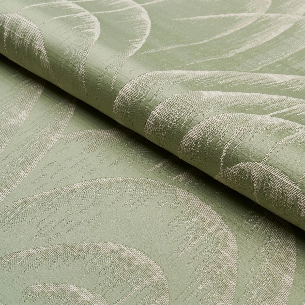 Schumacher 83161 Voussoir Moderne Celadon fabric swatch