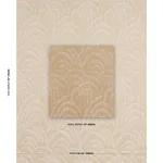 Schumacher 83162 Voussoir Moderne Sand fabric swatch