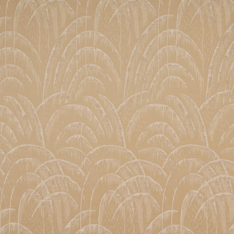 Schumacher 83162 Voussoir Moderne Sand fabric swatch