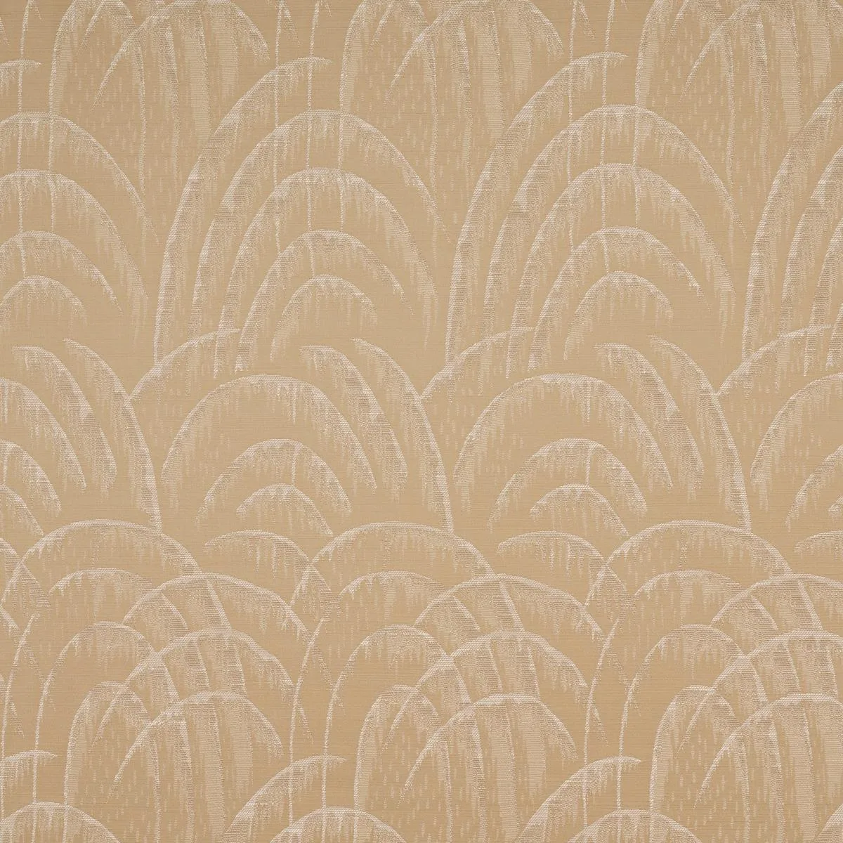 Schumacher 83162 Voussoir Moderne Sand fabric swatch