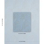 Schumacher 83160 Voussoir Moderne Slate fabric swatch