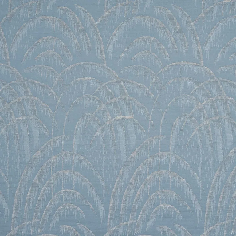Schumacher 83160 Voussoir Moderne Slate fabric swatch
