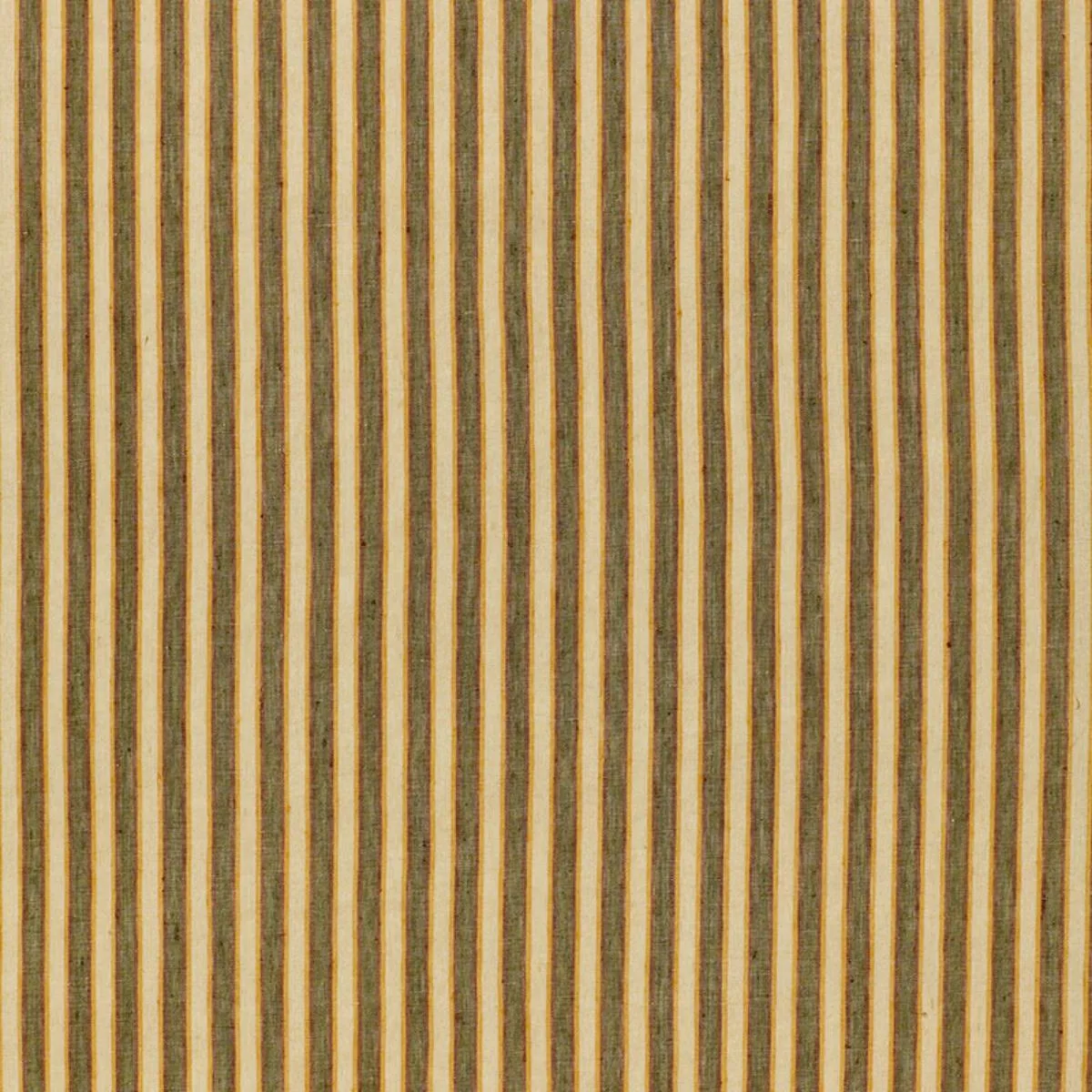 Schumacher 54170 Wainscott Linen Stripe Azure fabric swatch