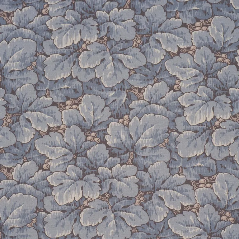 Schumacher 183040 Waldemar Blue fabric swatch