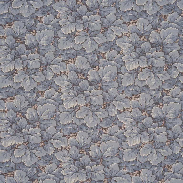 Schumacher 183040 Waldemar Blue fabric swatch