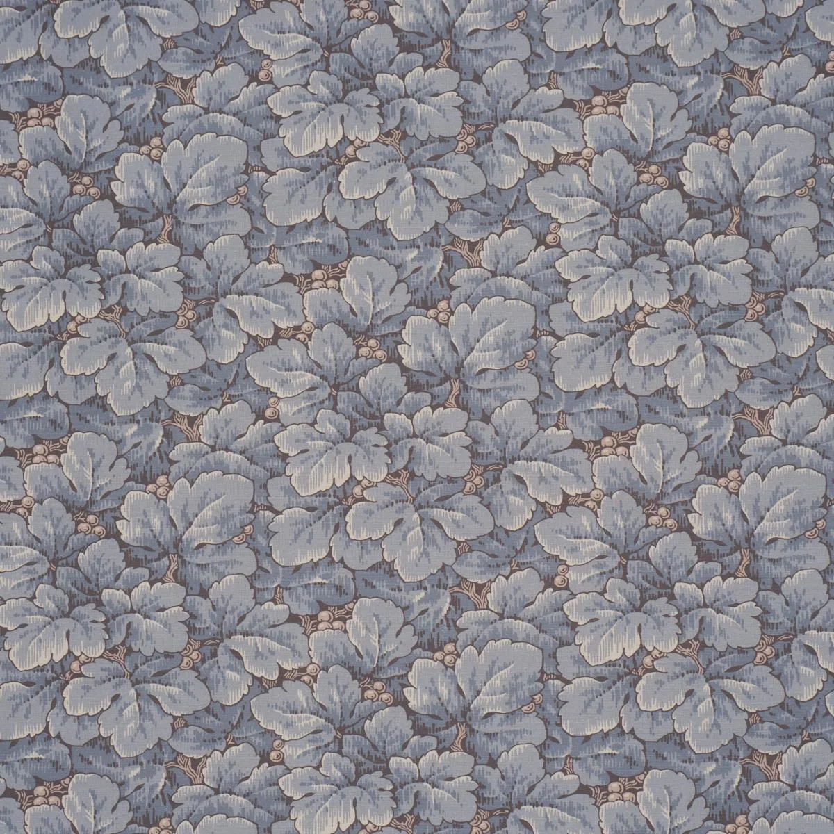 Schumacher 183040 Waldemar Blue fabric swatch