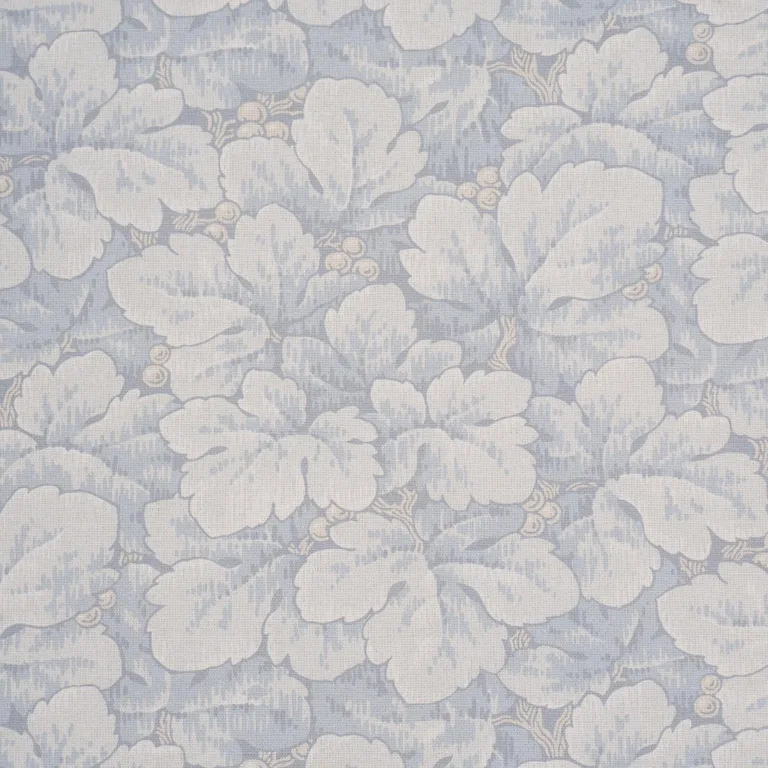 Schumacher 183041 Waldemar Soft Blue fabric swatch