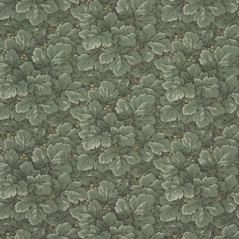 Schumacher 183042 Waldemar Spruce fabric swatch