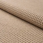 Schumacher 82640 Walden Wool Texture Wheat fabric swatch