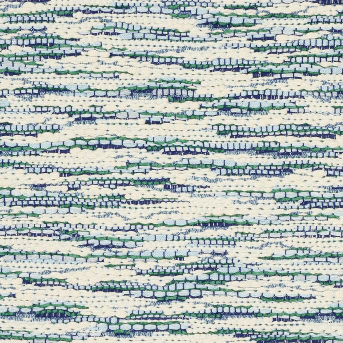 Schumacher 76780 Walker Blues fabric swatch