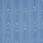 Schumacher 87102 Washington Moiré Cobalt fabric swatch
