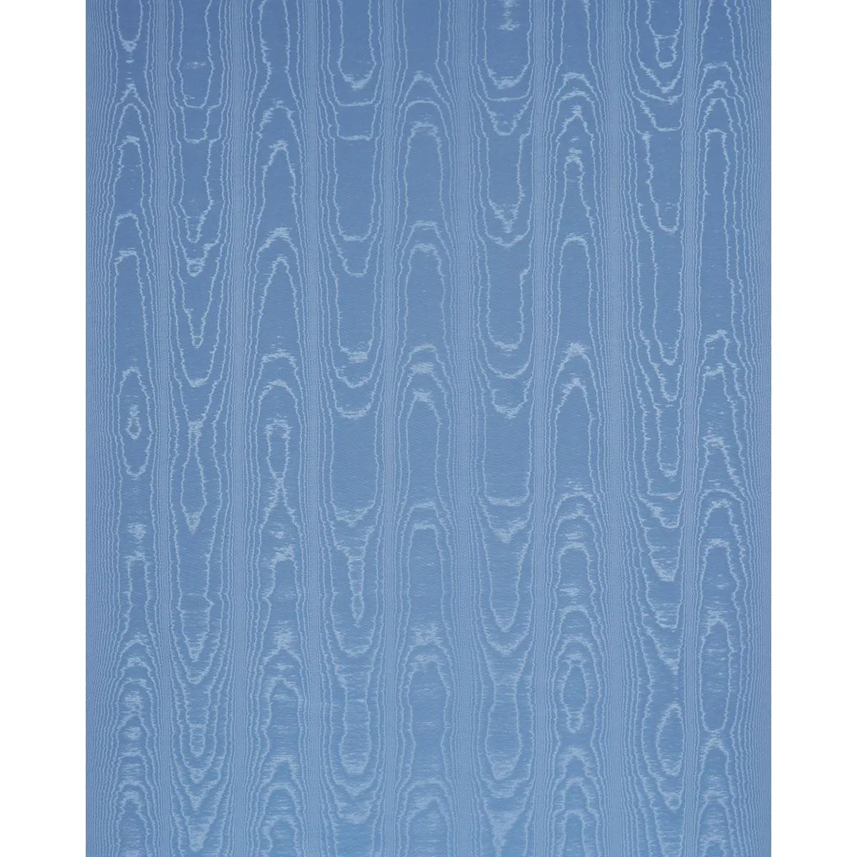 Schumacher 87102 Washington Moiré Cobalt fabric swatch