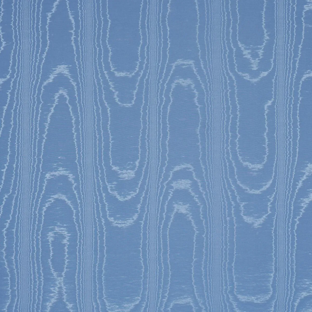 Schumacher 87102 Washington Moiré Cobalt fabric swatch