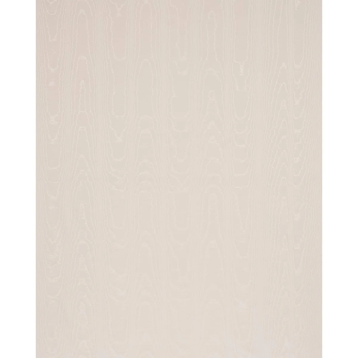Schumacher 87103 Washington Moiré Ivory fabric swatch