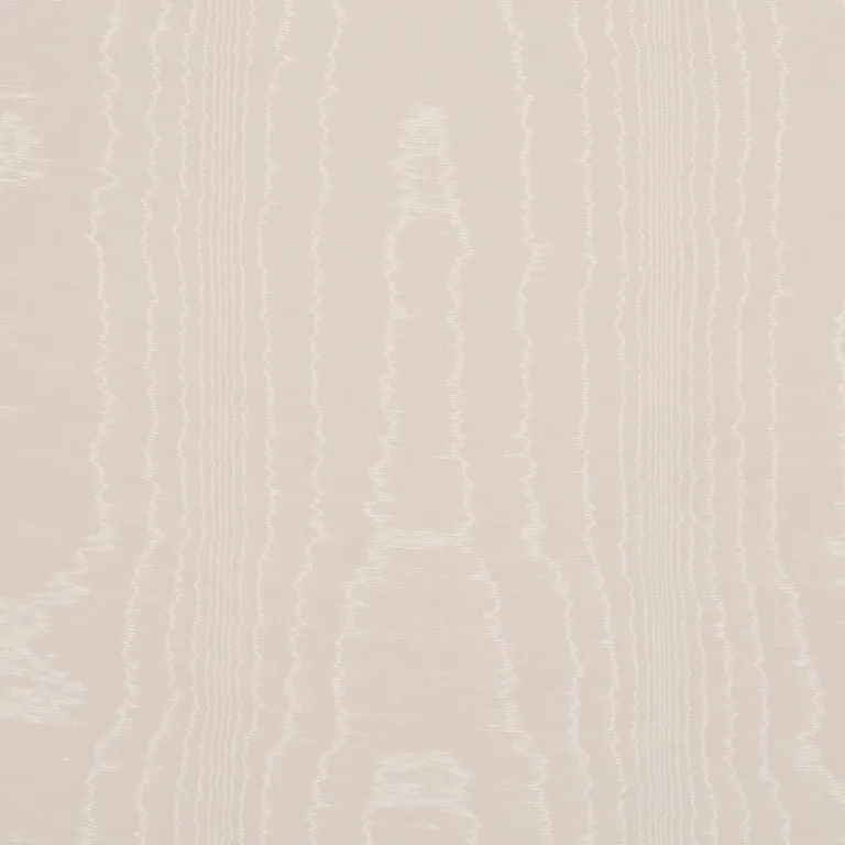 Schumacher 87103 Washington Moiré Ivory fabric swatch