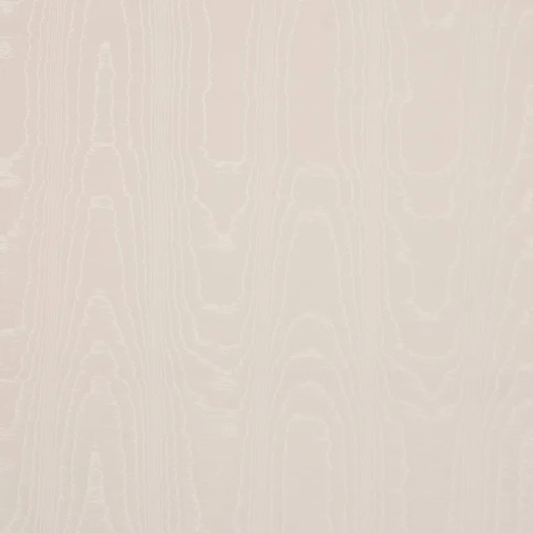 Schumacher 87103 Washington Moiré Ivory fabric swatch