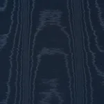 Schumacher 87105 Washington Moiré Navy fabric swatch