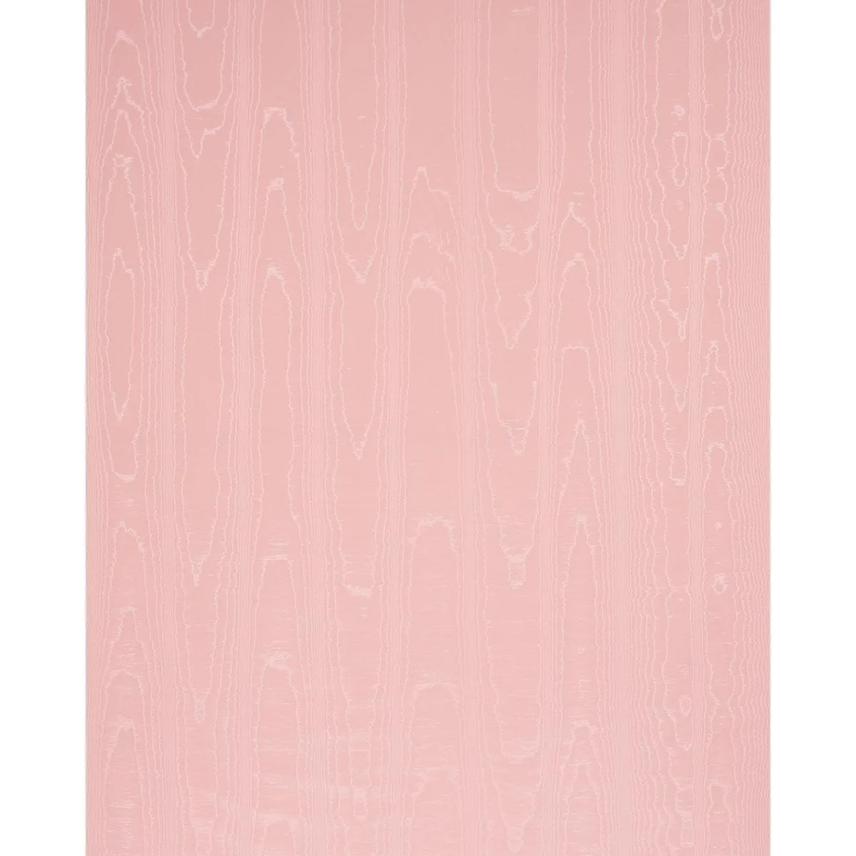 Schumacher 87108 Washington Moiré Pink fabric swatch