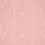Schumacher 87108 Washington Moiré Pink fabric swatch