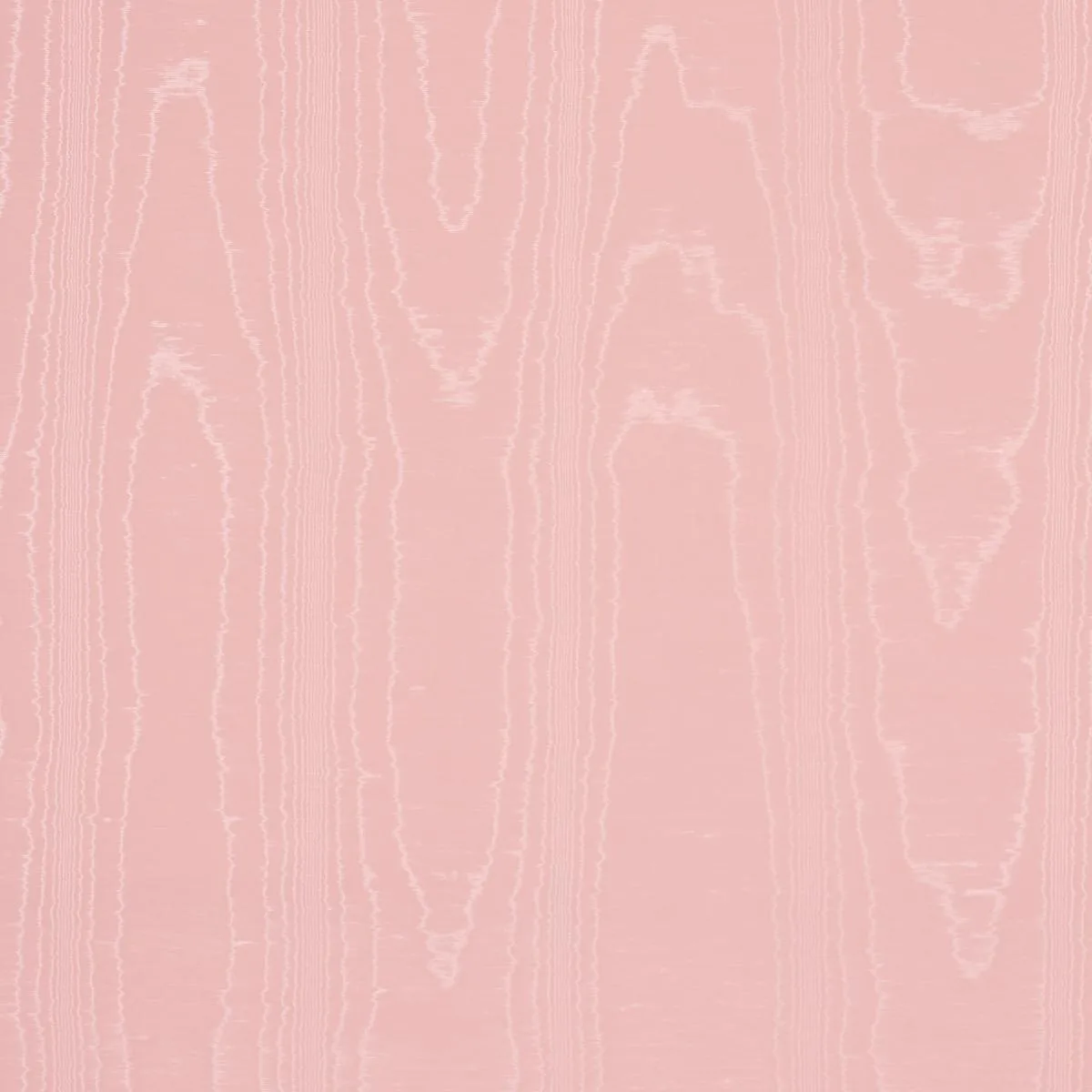 Schumacher 87108 Washington Moiré Pink fabric swatch