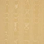Schumacher 87107 Washington Moiré Yellow fabric swatch