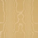 Schumacher 87107 Washington Moiré Yellow fabric swatch