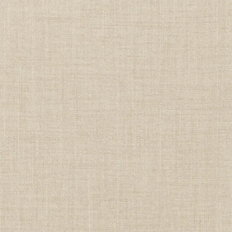Schumacher 66440 Watou Herringbone Greige fabric swatch