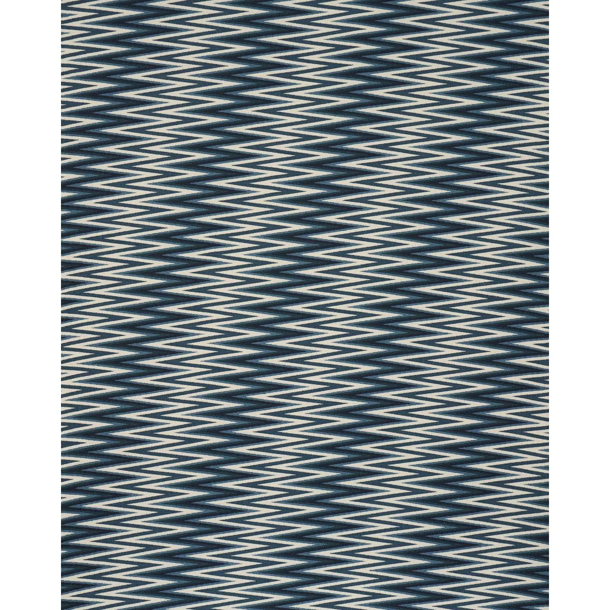 Schumacher 87030 Wedge Weave Blue fabric swatch