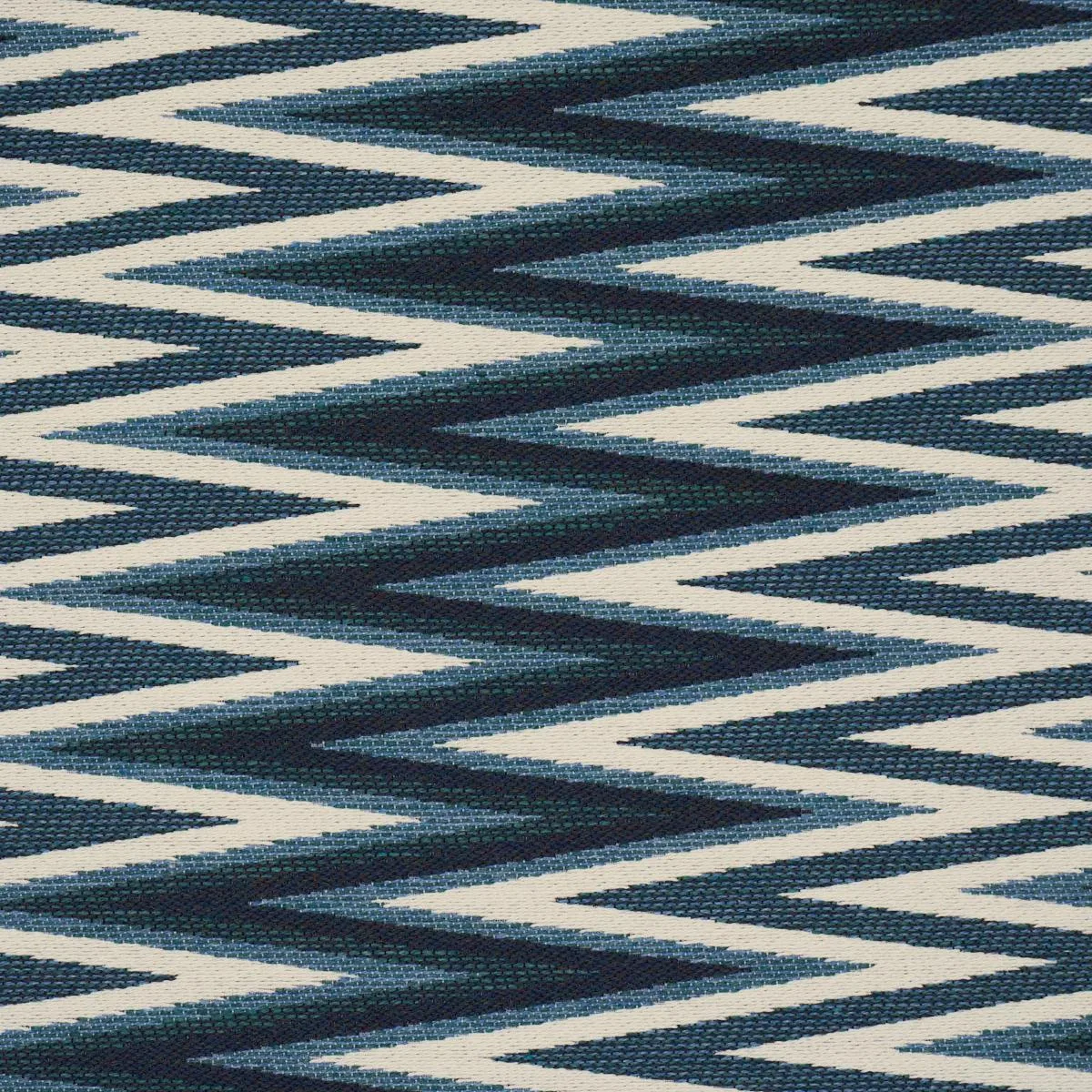 Schumacher 87030 Wedge Weave Blue fabric swatch