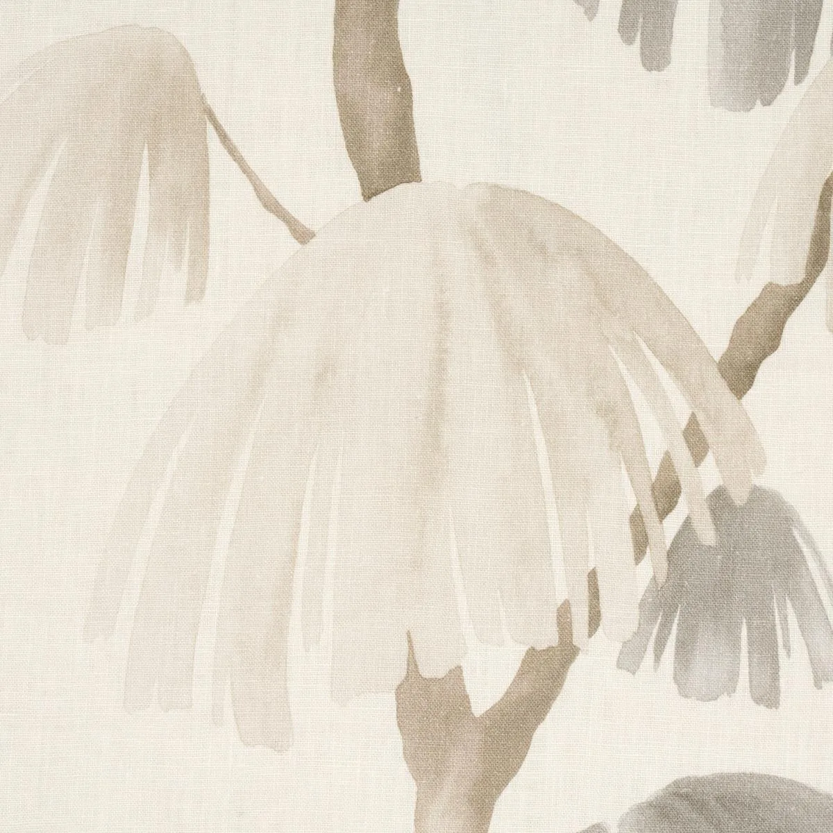 Schumacher 180351 Weeping Pine Neutral fabric swatch