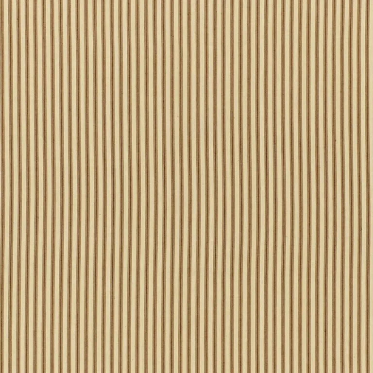 Schumacher 60078 Wellfleet Ticking Stripe Driftwood fabric swatch