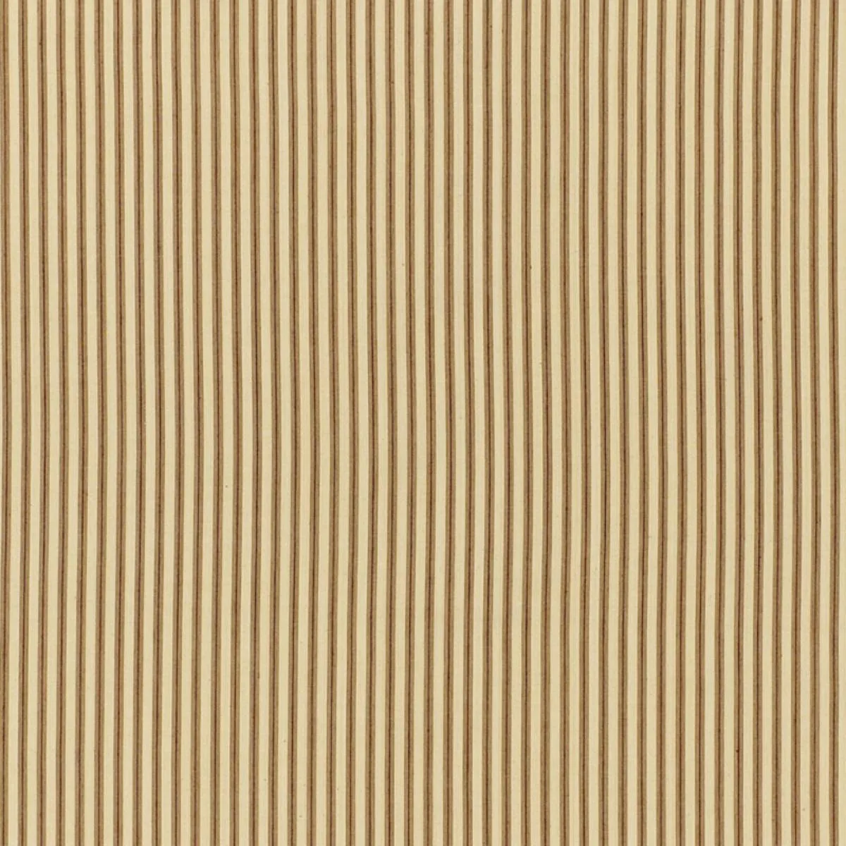Schumacher 60078 Wellfleet Ticking Stripe Driftwood fabric swatch