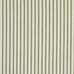 Schumacher 60075 Wellfleet Ticking Stripe Green fabric swatch