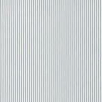 Schumacher 66021 Wellfleet Ticking Stripe Ocean fabric swatch