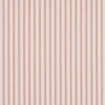 Schumacher 60074 Wellfleet Ticking Stripe Pink fabric swatch