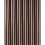 Schumacher 3322025 Wellington Stripe Black fabric swatch