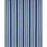 Schumacher 3322024 Wellington Stripe Blue fabric swatch
