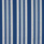 Schumacher 3322024 Wellington Stripe Blue fabric swatch