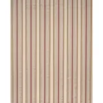 Schumacher 3322011 Wellington Stripe Multi On Pecan fabric swatch