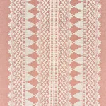 Schumacher 75473 Wentworth Embroidery Rose fabric swatch