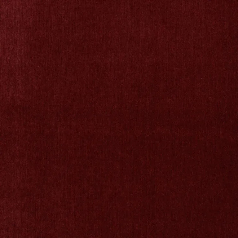 Schumacher 68361 Whistler Velvet Rouge fabric swatch