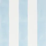 Schumacher 181810 Wide Hand Block Stripe Blue fabric swatch