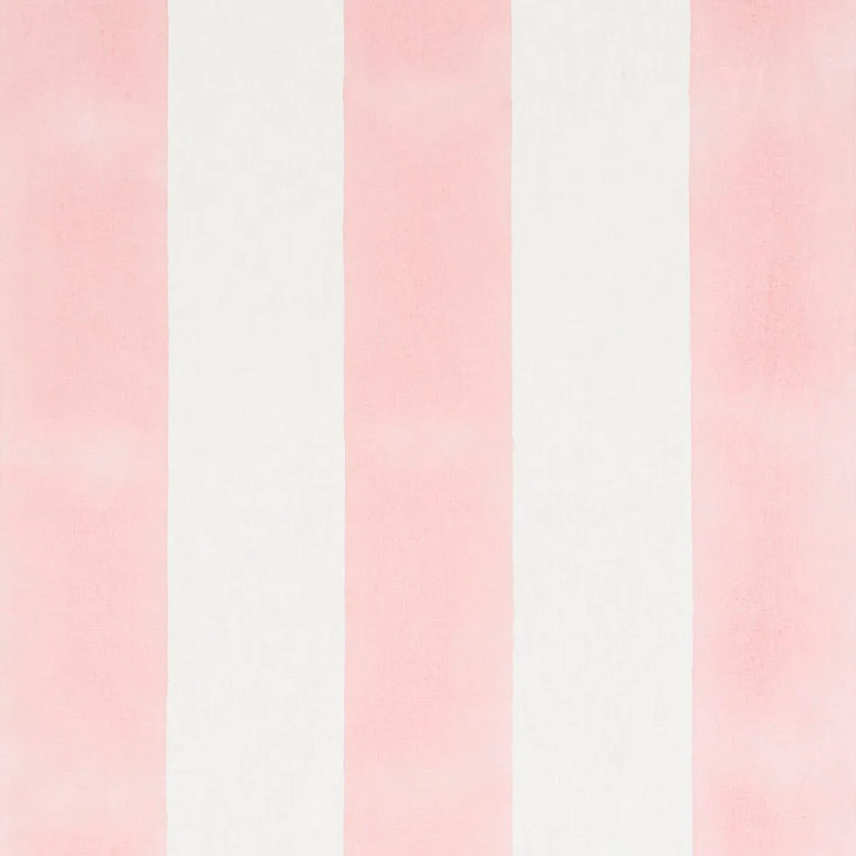 Schumacher 181811 Wide Hand Block Stripe Pink fabric swatch