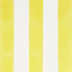 Schumacher 181812 Wide Hand Block Stripe Yellow fabric swatch