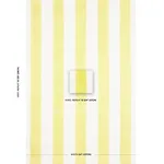 Schumacher 181812 Wide Hand Block Stripe Yellow fabric swatch