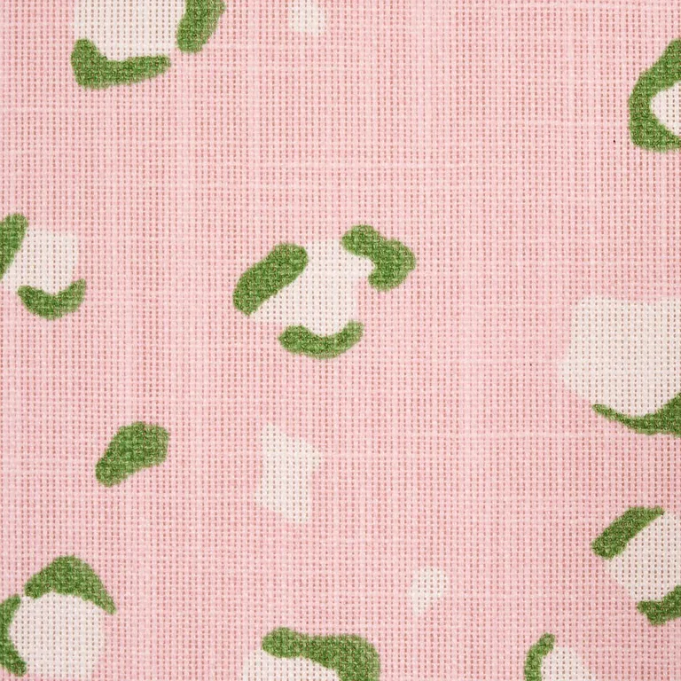 Schumacher 180942 Wild At Heart Indoor/ Outdoor Pink fabric swatch