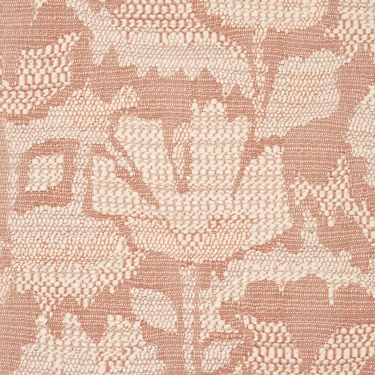 Schumacher 83452 Wild Flower Brick fabric swatch